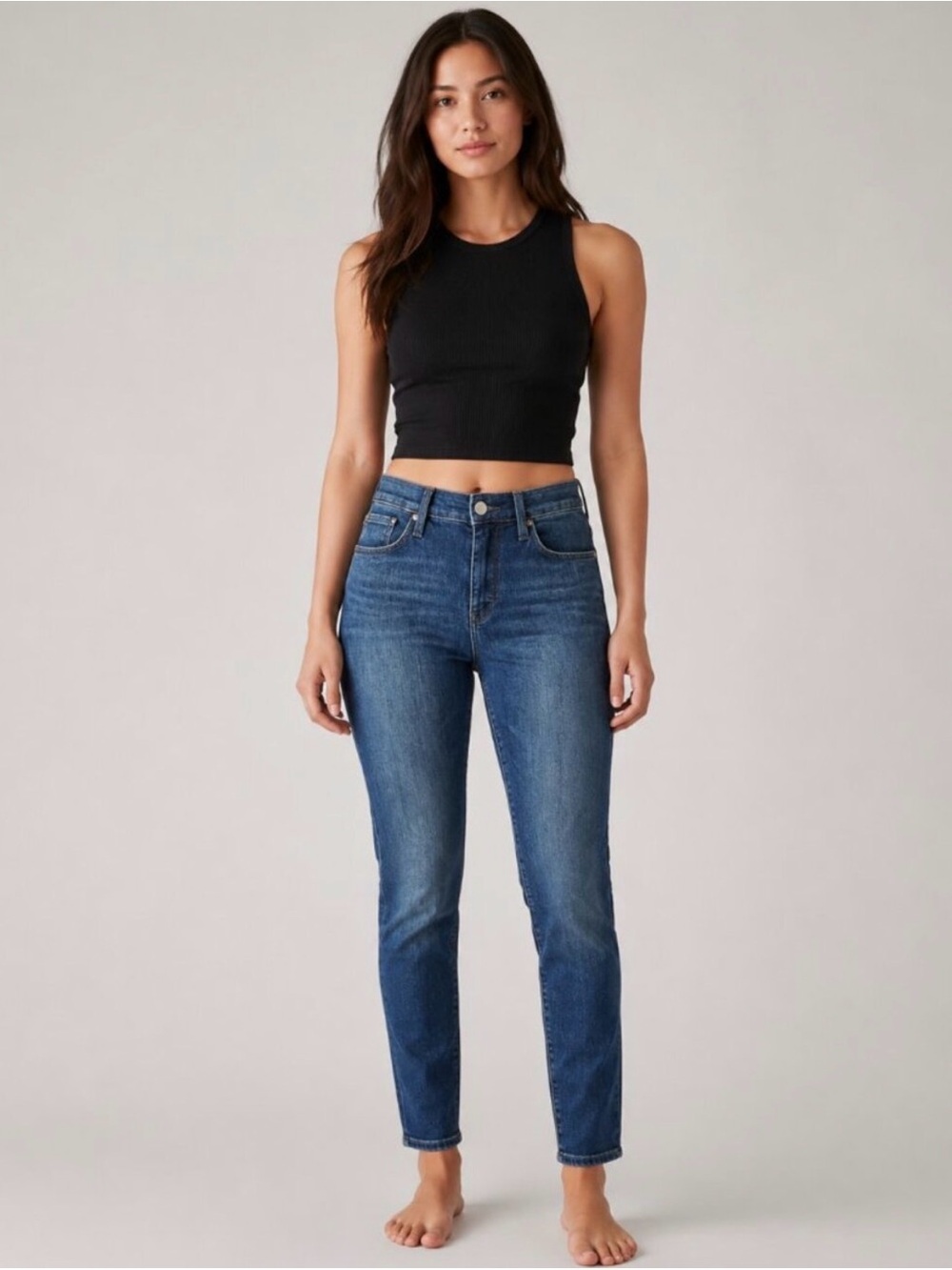 Athleta Sculptek Skinny Performance Denim Jeans - Size 8